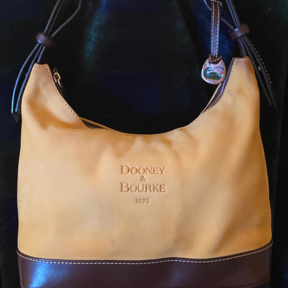 DOONEY & BOURKE SUEDE HANDBAG